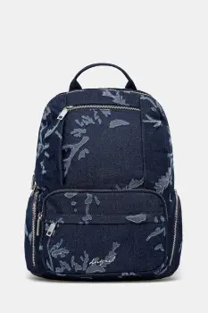 Desigual rucsac KILO CHESTER MIN culoarea bleumarin, mare, cu imprimeu, 25WAKD05 imagine