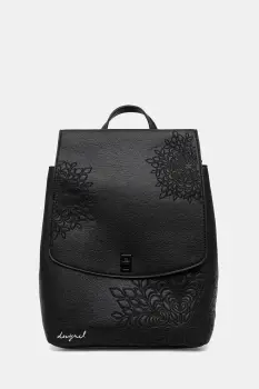 Desigual rucsac SIERRA SUMY MINI STR culoarea negru, mic, uni, 25WAKP19 imagine