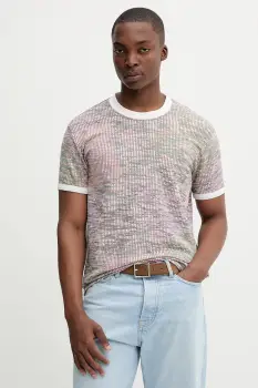 Desigual tricou ARENYS culoarea roz, cu imprimeu, 25WMTK30 imagine