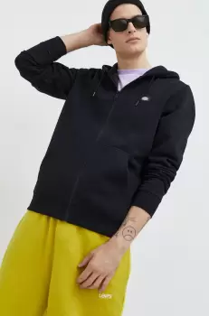 Dickies bluza barbati, culoarea negru, neted imagine