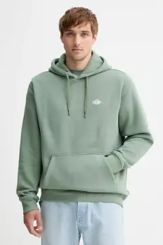 Dickies bluza culoarea negru, cu gluga, neted imagine