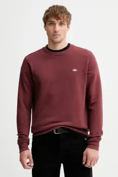 Dickies bluza culoarea rosu, uni, DK0A4XCE imagine