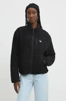 Dickies bluza femei, culoarea negru, neted imagine