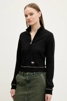 Dickies bluza femei, culoarea negru, neted, DK0A4Z71BLK1 imagine