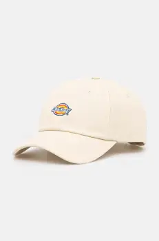 Dickies caciula culoarea bej, cu imprimeu imagine