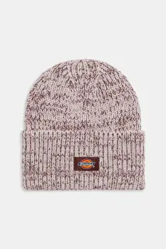 Dickies caciula Lewistown Beanie culoarea maro, din tricot gros, DK0A4Z3J imagine