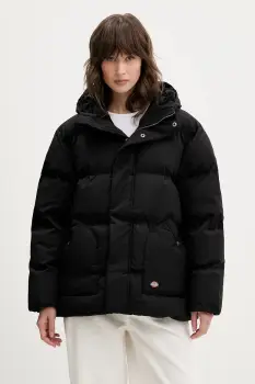 Dickies geaca culoarea negru, de iarna, oversize, DK0A87OL imagine