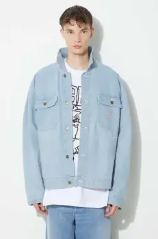 Dickies geaca din denim Madison barbati, de tranzitie, DK0A4YER imagine