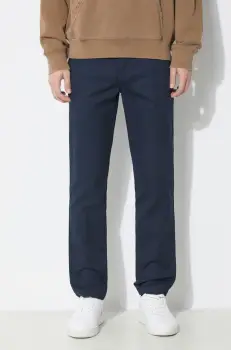 Dickies pantaloni 872 barbati, culoarea albastru marin, mulata, DK0A4XK8 imagine