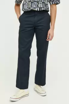 Dickies pantaloni 874 barbati, culoarea albastru marin, drept imagine