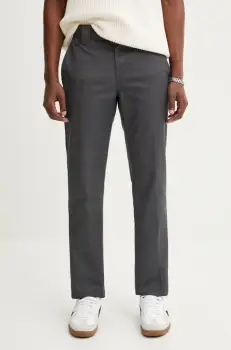 Dickies pantaloni barbati, culoarea gri, mulata imagine