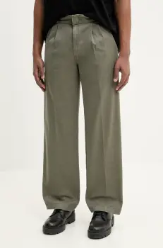 Dickies pantaloni barbati, culoarea verde, drept, DK0A4Z7FMGR1 imagine