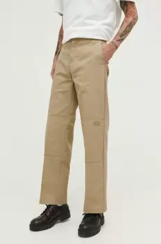 Dickies pantaloni barbati, culoarea verde, drept imagine