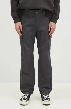 Dickies pantaloni de bumbac Millerville culoarea gri, drept, DK0A4XDU imagine