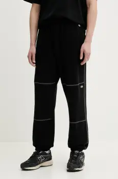 Dickies pantaloni de trening culoarea negru, cu imprimeu, DK0A866TBLK1 imagine