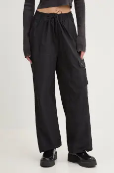 Dickies pantaloni de trening JACKSON culoarea negru, neted, DK0A4YJC imagine