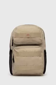 Dickies rucsac culoarea bej, mare, neted imagine