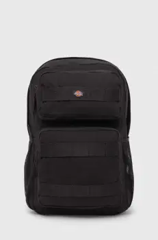 Dickies rucsac culoarea negru, mare, neted imagine