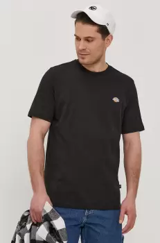 Dickies Tricou barbati, culoarea negru, material neted imagine