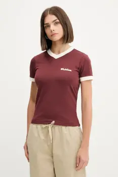 Dickies tricou culoarea rosu, DK0A87Q9 imagine