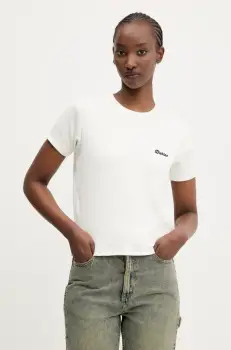 Dickies tricou femei, culoarea bej, DK0A4Z8JC481 imagine