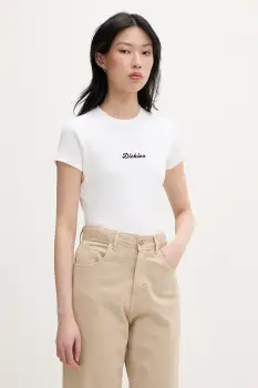Dickies tricou pentru femei, din bumbac cu elastan imagine
