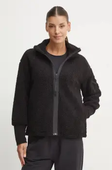 Didriksons bluza MELLA femei, culoarea negru, neted, 505446 imagine