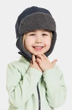 Didriksons caciula copii BIGGLES CAP culoarea albastru marin imagine