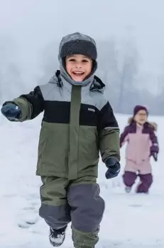 Didriksons caciula copii BIGGLES REFL CAP culoarea argintiu imagine