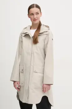 Didriksons geaca ADRIA culoarea bej, de tranzitie, 505739 imagine