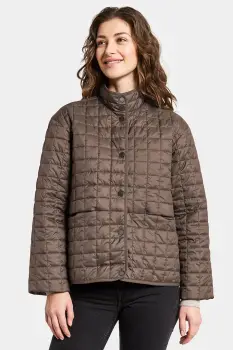 Didriksons geaca ALBA culoarea maro, de tranzitie, 505874 imagine