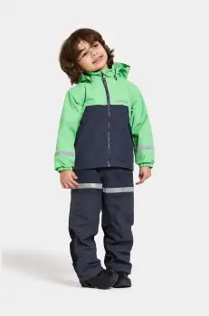 Didriksons geaca copii BLADET KIDS JKT culoarea verde, 505476 imagine