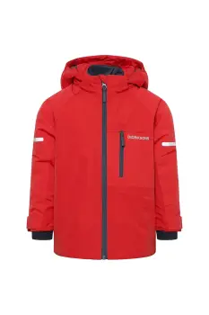 Didriksons geaca copii FALKEN KIDS JKT culoarea rosu, 505849 imagine