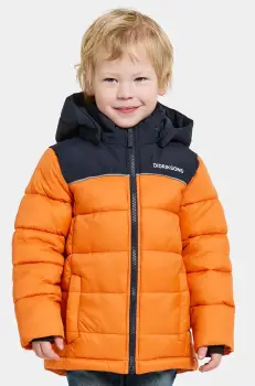 Didriksons geaca copii FOX KIDS JACKET culoarea portocaliu, 505522 imagine