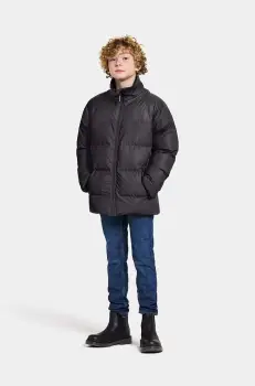 Didriksons geaca copii MEGA KIDS JKT culoarea negru, 505364 imagine