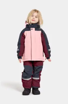 Didriksons geaca copii NEPTUN KIDS JKT culoarea roz, 505472 imagine