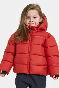 Didriksons geaca copii ROXEN KIDS JACKET culoarea rosu, 505811 imagine