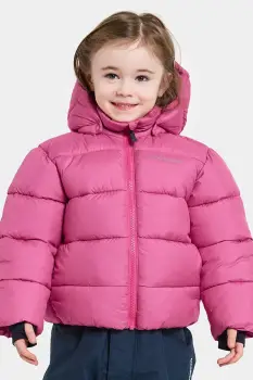 Didriksons geaca copii ROXEN KIDS JACKET culoarea roz, 505811 imagine