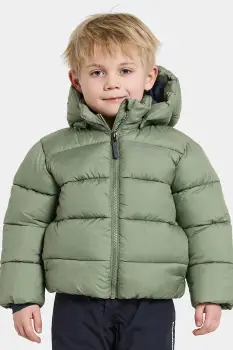 Didriksons geaca copii ROXEN KIDS JACKET culoarea verde, 505811 imagine