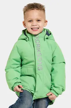 Didriksons geaca copii TALVI KIDS JKT culoarea verde, 505474 imagine