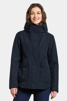 Didriksons geaca DANIELLA culoarea bleumarin, de iarna, 505871 imagine