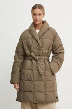 Didriksons geaca DINA femei, culoarea verde, de iarna, 505398 imagine