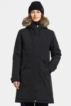 Didriksons geaca ERNA culoarea negru, de iarna, 505853 imagine