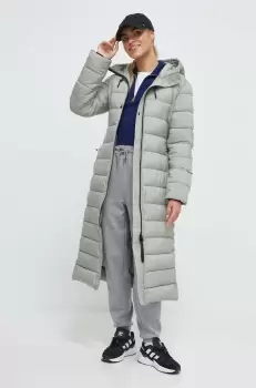 Didriksons geaca femei, culoarea verde, de iarna imagine