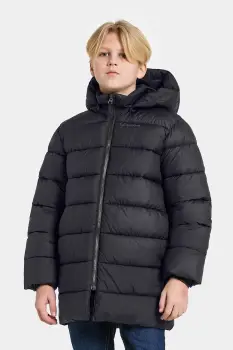 Didriksons geaca SCORIA KIDS PARKA culoarea negru, 505856 imagine