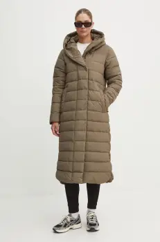 Didriksons geaca STELLA femei, culoarea verde, de iarna, 505538 imagine