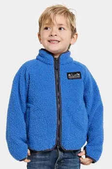Didriksons hanorac polar pentru copii GIBBS KIDS FULLZIP neted, 505577 imagine