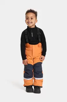 Didriksons pantaloni de schi pentru copii IDRE KIDS PANTS culoarea portocaliu imagine