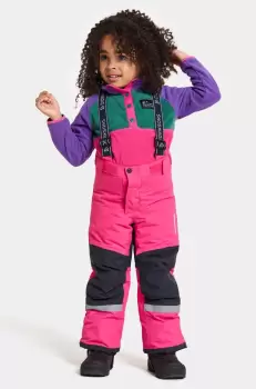 Didriksons pantaloni de schi pentru copii IDRE KIDS PANTS culoarea roz imagine