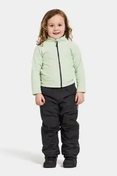 Didriksons pantaloni NARVI KIDS PANT 2 culoarea negru, 504975 imagine